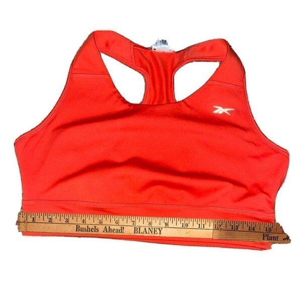 Reebok NWT Plus Size Running Essentials High-Impact Bra Dynamic Orange 1X - Picture 5 of 10